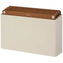 Combekk Snijplankenset Zand-Bruin-4-stuks