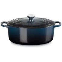 Le Creuset Braadpan Ovaal Signature Nuit 31cm Le Creuset Braadpan Ovaal Signature Nuit-31cm
