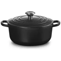 Le Creuset Braadpan Signature Mat Zwart 30cm Le Creuset Braadpan Signature Mat Zwart-30cm