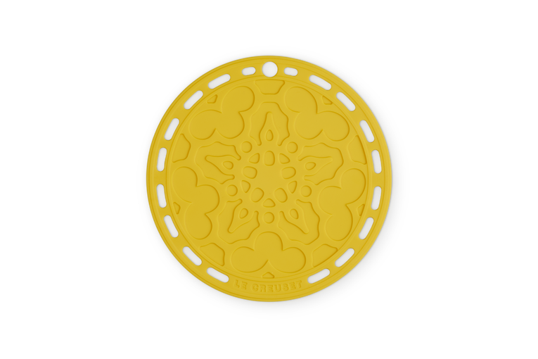 Le Creuset Onderzetter Bloemmotief Nectar Le Creuset Onderzetter Bloemmotief-Nectar