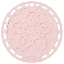 Le Creuset Onderzetter Bloemmotief-Shellpink