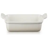 Le Creuset Ovenschaal Rechthoekig-Meringue-19cm