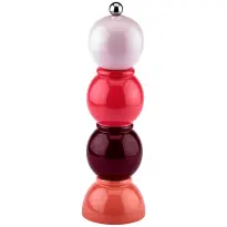 Addison Ross Bobbin peper- en zoutmolen Multi-Pink-24cm