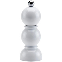 Addison Ross Mini Bobbin peper- en zoutmolen White-14cm