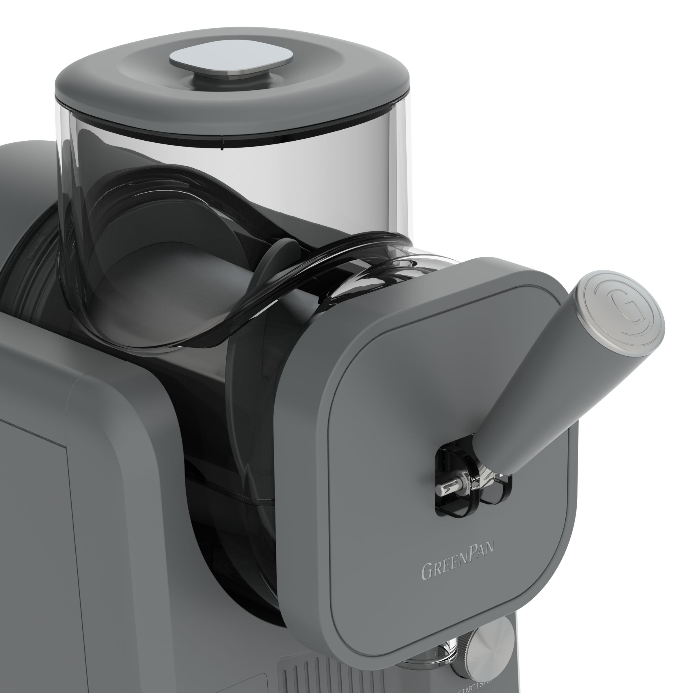 CC010400 001 image3 detail1 handle Greenpan Frost IJsmachine Grijs - Afbeelding 2