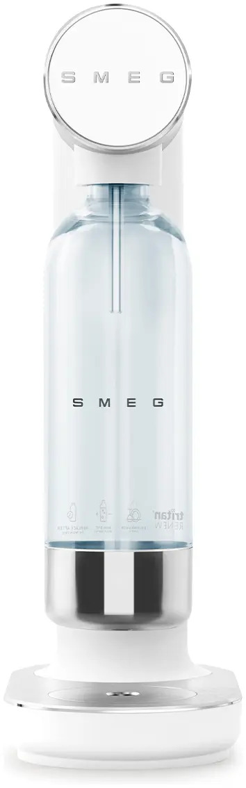 SKC01WHM Smeg Sodamaker Mat Wit - Afbeelding 2