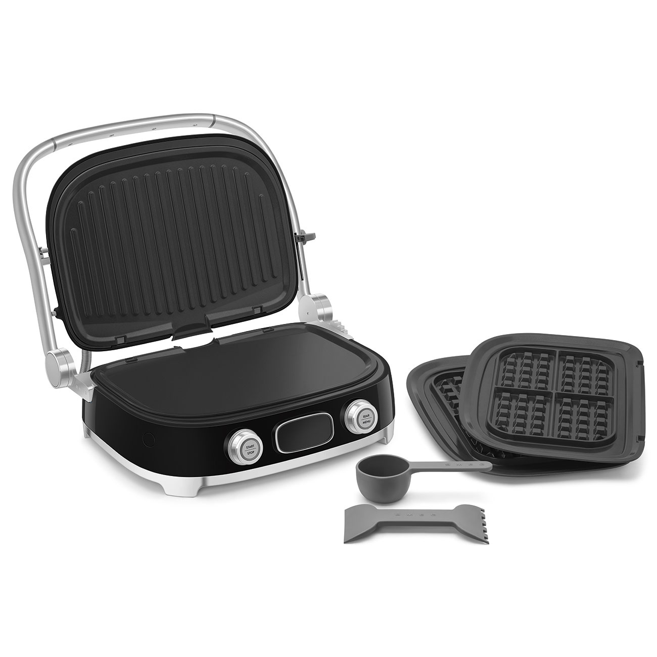 MGF01BLEU 5 1 Smeg Multi Grill Zwart - Afbeelding 5